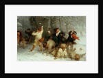 Snowballing, 1865 by John Morgan