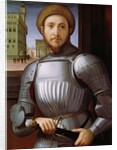 Portrait of a Man in Armour, c.1510 by Francesco Granacci