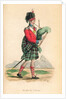 The Scotch Piper from Ackermann's 'World in Miniature' by Frederic Shoberl
