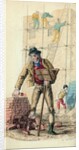 The Bricklayer's Labourer from Ackermann's 'World in Miniature' by Frederic Shoberl