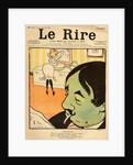 Humorous cartoon from the front cover of 'Le Rire', 22nd April 1899 by Lucien Metivet