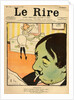 Humorous cartoon from the front cover of 'Le Rire', 22nd April 1899 by Lucien Metivet