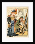 Phryne: caricature of an artist's model by Lucien Metivet