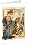Phryne: caricature of an artist's model by Lucien Metivet