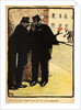Two policemen hide from the Commissioner's wife by Felix Edouard Vallotton