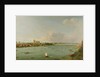 View of the Thames from South of the River by Antonio Canaletto