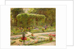 In the Garden, 1923 by Edouard Gaetan Charles Ansaloni