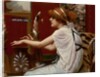 The Muse Erato at her Lyre, 1895 by John William Godward
