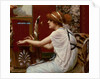 The Muse Erato at her Lyre, 1895 by John William Godward