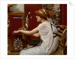 The Muse Erato at her Lyre, 1895 by John William Godward