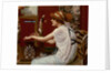 The Muse Erato at her Lyre, 1895 by John William Godward