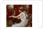 The Muse Erato at her Lyre, 1895 by John William Godward