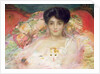 Lady with a Cat, 1904 by Charles Massard