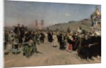 A Religious Procession in the Province of Kursk, 1880-83 by Ilya Efimovich Repin
