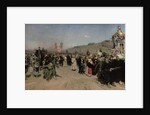 A Religious Procession in the Province of Kursk, 1880-83 by Ilya Efimovich Repin