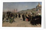 A Religious Procession in the Province of Kursk, 1880-83 by Ilya Efimovich Repin