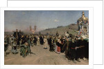 A Religious Procession in the Province of Kursk, 1880-83 by Ilya Efimovich Repin