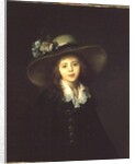 Portrait of Ekaterina Stroganov as a Child, 1780-89 by Jean Louis Voille