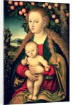 Virgin and Child under an Apple Tree by Lucas the Elder Cranach
