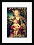 Virgin and Child under an Apple Tree by Lucas the Elder Cranach