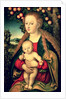 Virgin and Child under an Apple Tree by Lucas the Elder Cranach