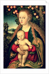 Virgin and Child under an Apple Tree by Lucas the Elder Cranach