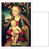 Virgin and Child under an Apple Tree by Lucas the Elder Cranach