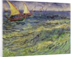 Seascape at Saintes-Maries 1888 by Vincent van Gogh
