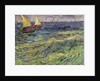 Seascape at Saintes-Maries 1888 by Vincent van Gogh