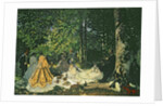 Le Déjeuner sur l'herbe, 1866 by Claude Monet