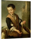 Boy with a Dog, c.1650 by Bartolome Esteban Murillo
