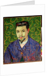 Portrait of Dr. Felix Rey, 1889 by Vincent van Gogh