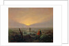 Moon Rising Over the Sea, 1821 by Caspar David Friedrich