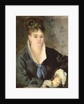 Lady in Black, c.1876 by Pierre Auguste Renoir