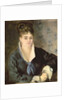 Lady in Black, c.1876 by Pierre Auguste Renoir