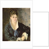 Lady in Black, c.1876 by Pierre Auguste Renoir