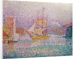 Harbour at Marseilles, c.1906 by Paul Signac