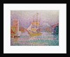 Harbour at Marseilles, c.1906 by Paul Signac