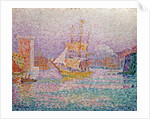 Harbour at Marseilles, c.1906 by Paul Signac