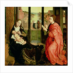 St. Luke Drawing a Portrait of the Virgin by Rogier van der Weyden