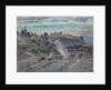 Edinburgh from near St. Anthony's Chapel on the North-west Shoulder of Arthur's Seat, 19th century by John Gendall