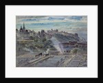 Edinburgh from near St. Anthony's Chapel on the North-west Shoulder of Arthur's Seat, 19th century by John Gendall