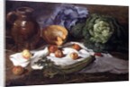 Still Life with Cabbages by Armand-Desire Gautier