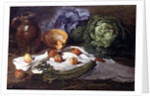 Still Life with Cabbages by Armand-Desire Gautier