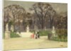 In the Jardin du Luxembourg by Jean-Louis Lefort