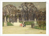 In the Jardin du Luxembourg by Jean-Louis Lefort