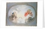 A Ceiling Design depicting the Apotheosis of Flora, 18th century by Jacob de Wit