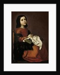 The Childhood of the Virgin, c.1660 by Francisco de Zurbaran