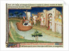 Marco Polo with elephants and camels arriving at Hormuz on the Gulf of Persia from India, c.1410-12 by (and workshop) Boucicaut Master
