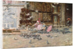 Feeding the Pigeons by Lievan Herremans